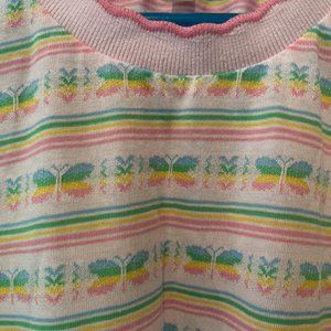 LoveShackFancy Puff Sleeve Butterfly Tee